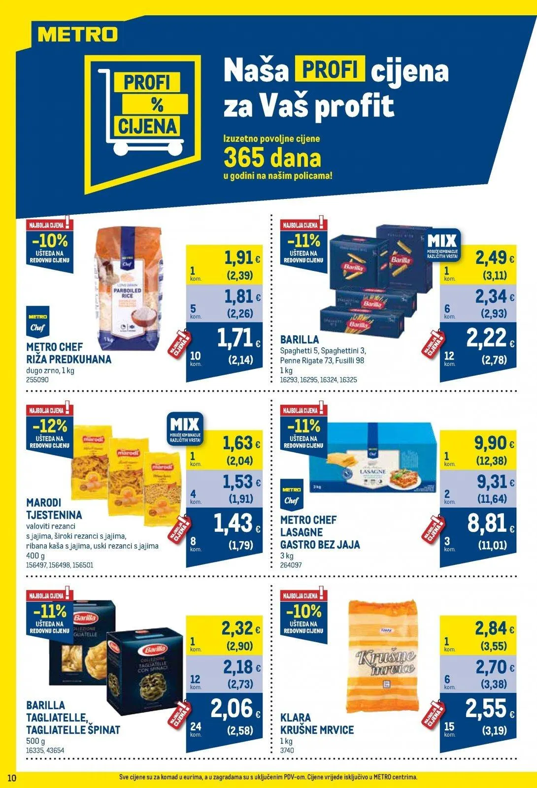 Katalog Metro katalog do 02.02.2026 od 15. siječnja do 2. veljače 2026. - Pregled Stranica 10