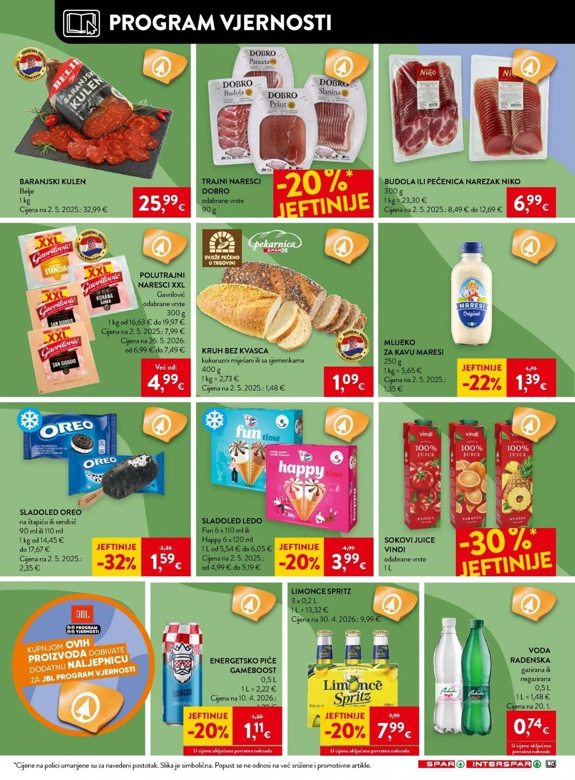 Katalog Spar katalog do 30.06.2026 od 25. lipnja do 30. lipnja 2026. - Pregled Stranica 16