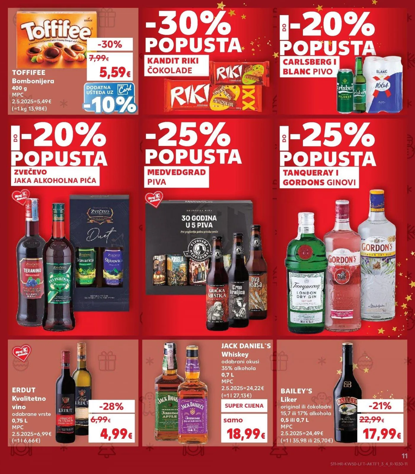 Katalog Kaufland katalog do 16.12.2025 od 10. prosinca do 16. prosinca 2025. - Pregled Stranica 11