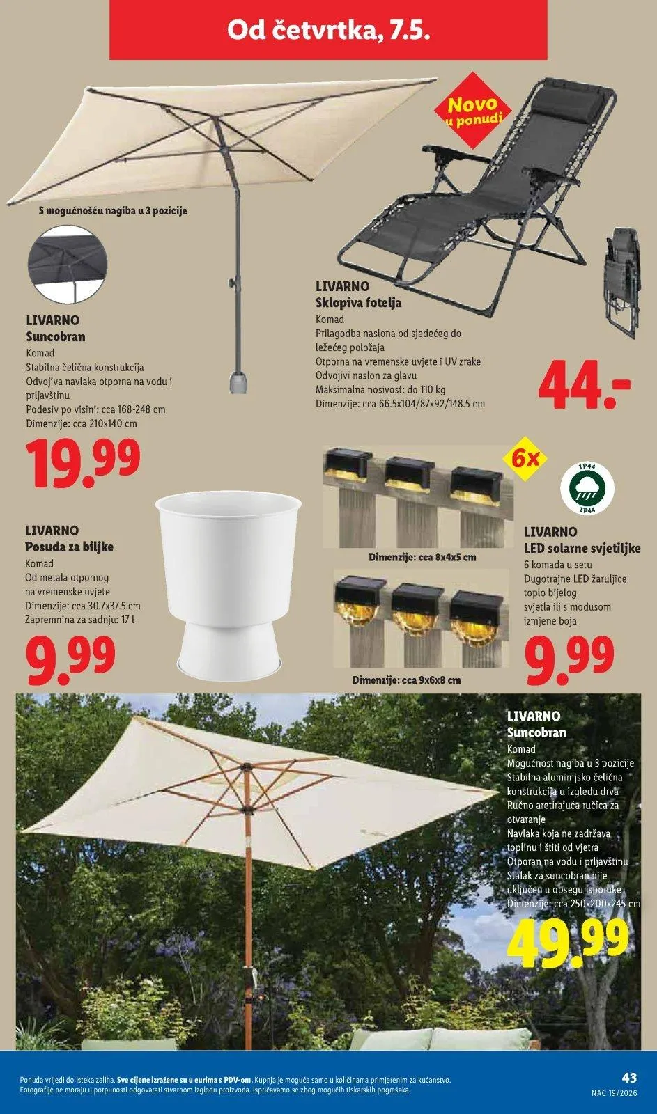 Katalog Lidl katalog do 10.05.2026 od 30. travnja do 10. svibnja 2026. - Pregled Stranica 43