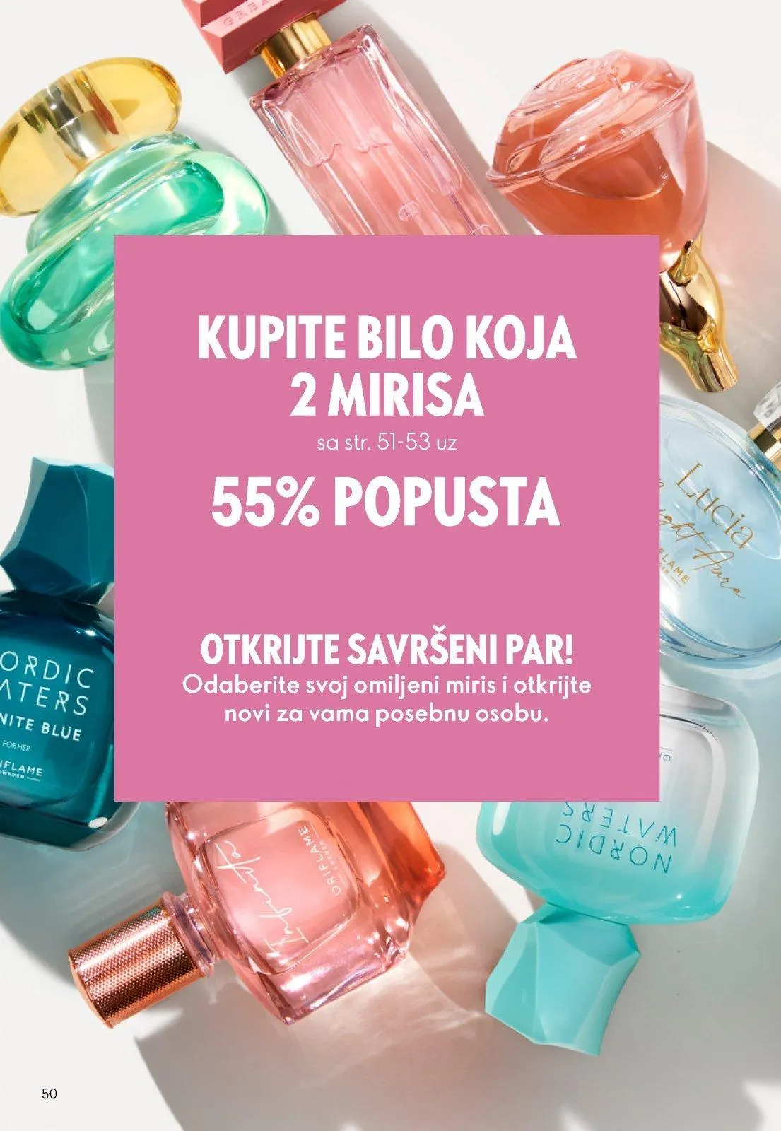 Katalog Oriflame katalog do 02.06.2026 od 13. svibnja do 2. lipnja 2026. - Pregled Stranica 50