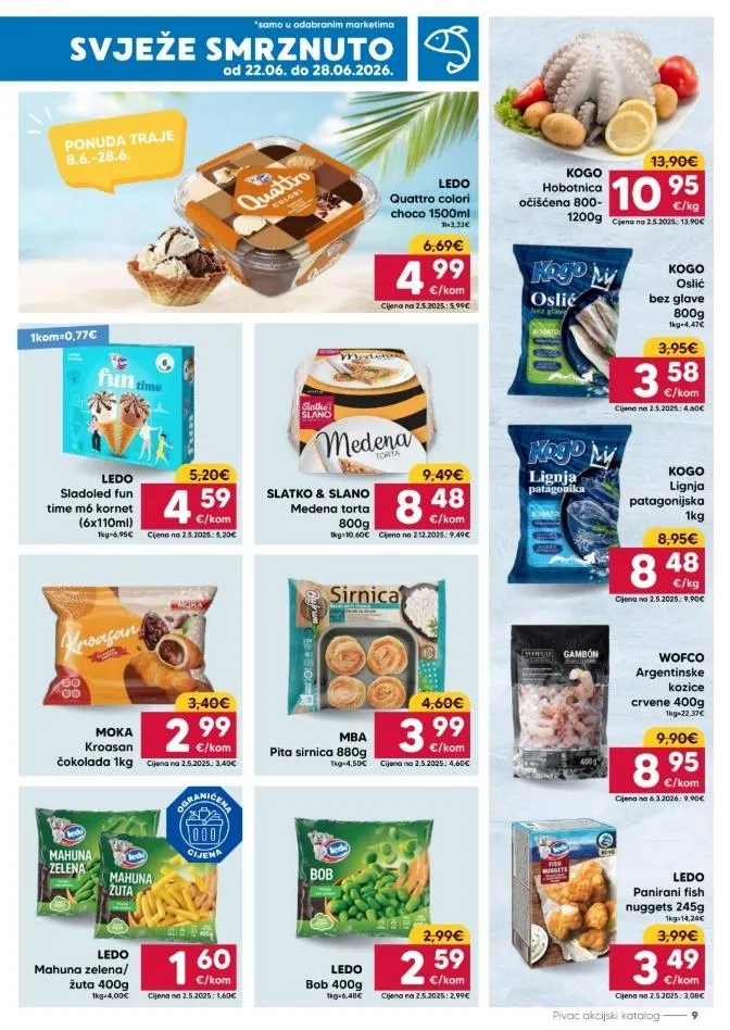 Katalog Pivac katalog do 28.06.2026 od 22. lipnja do 28. lipnja 2026. - Pregled Stranica 9