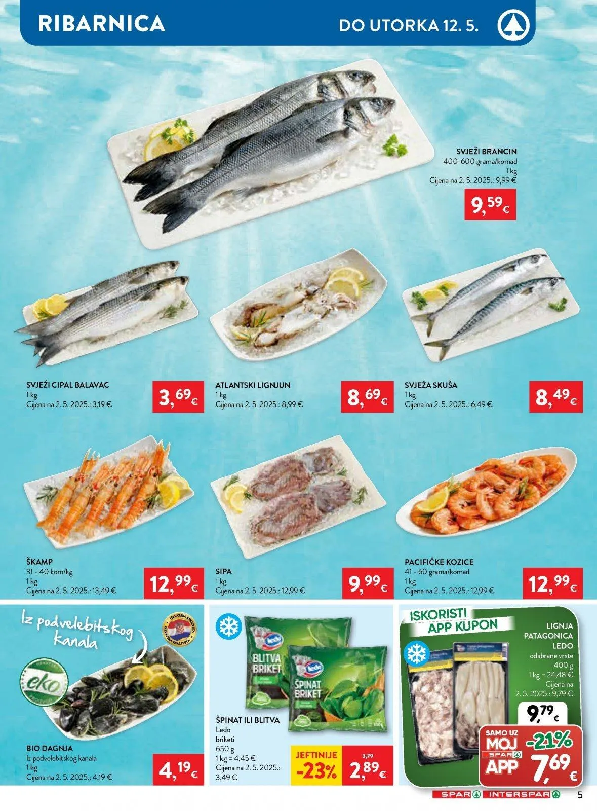 Katalog Interspar katalog do 12.05.2026 od 7. svibnja do 12. svibnja 2026. - Pregled Stranica 5