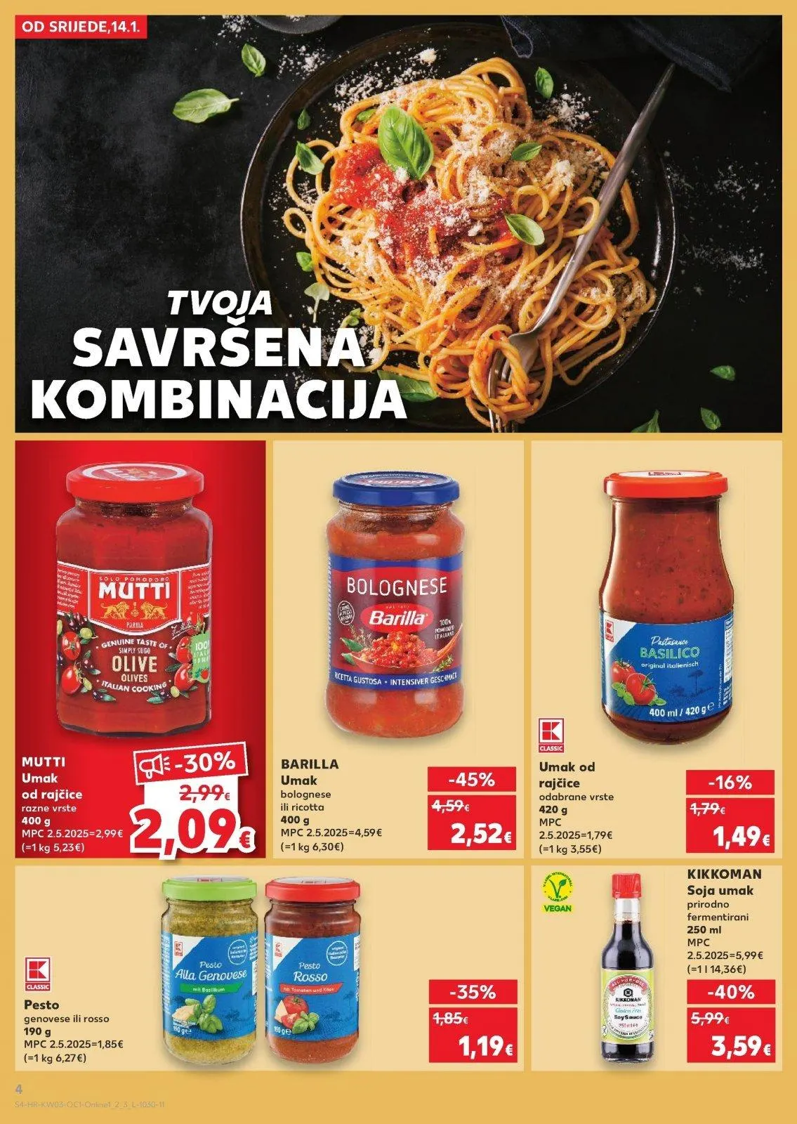 Katalog Kaufland katalog do 20.01.2026 od 14. siječnja do 20. siječnja 2026. - Pregled Stranica 4