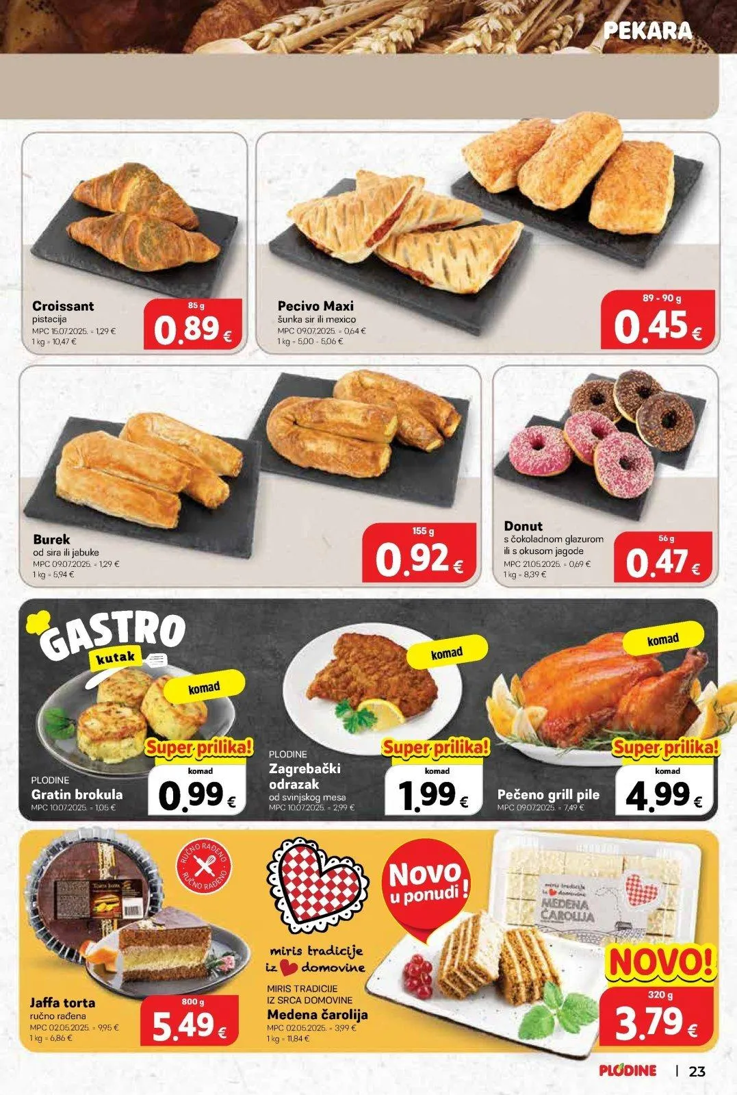 Katalog Plodine katalog do 11.11.2025 od 6. studenoga do 11. studenoga 2025. - Pregled Stranica 23