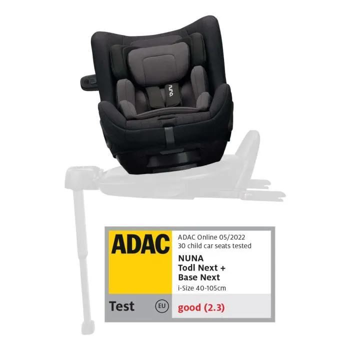 Nuna autosjedalica Todl Next 360° i-Size, Grupa 0+, 1 (0-18 kg) (40-105 cm)