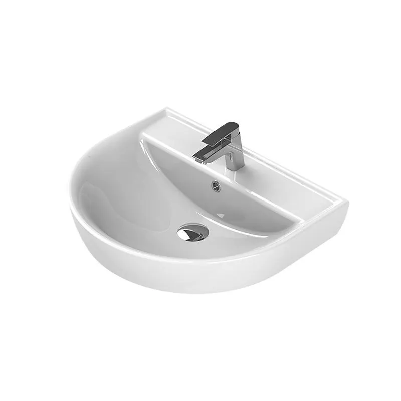 Umivaonik Bella 60 s rupom za miješalicu, montaža na zid