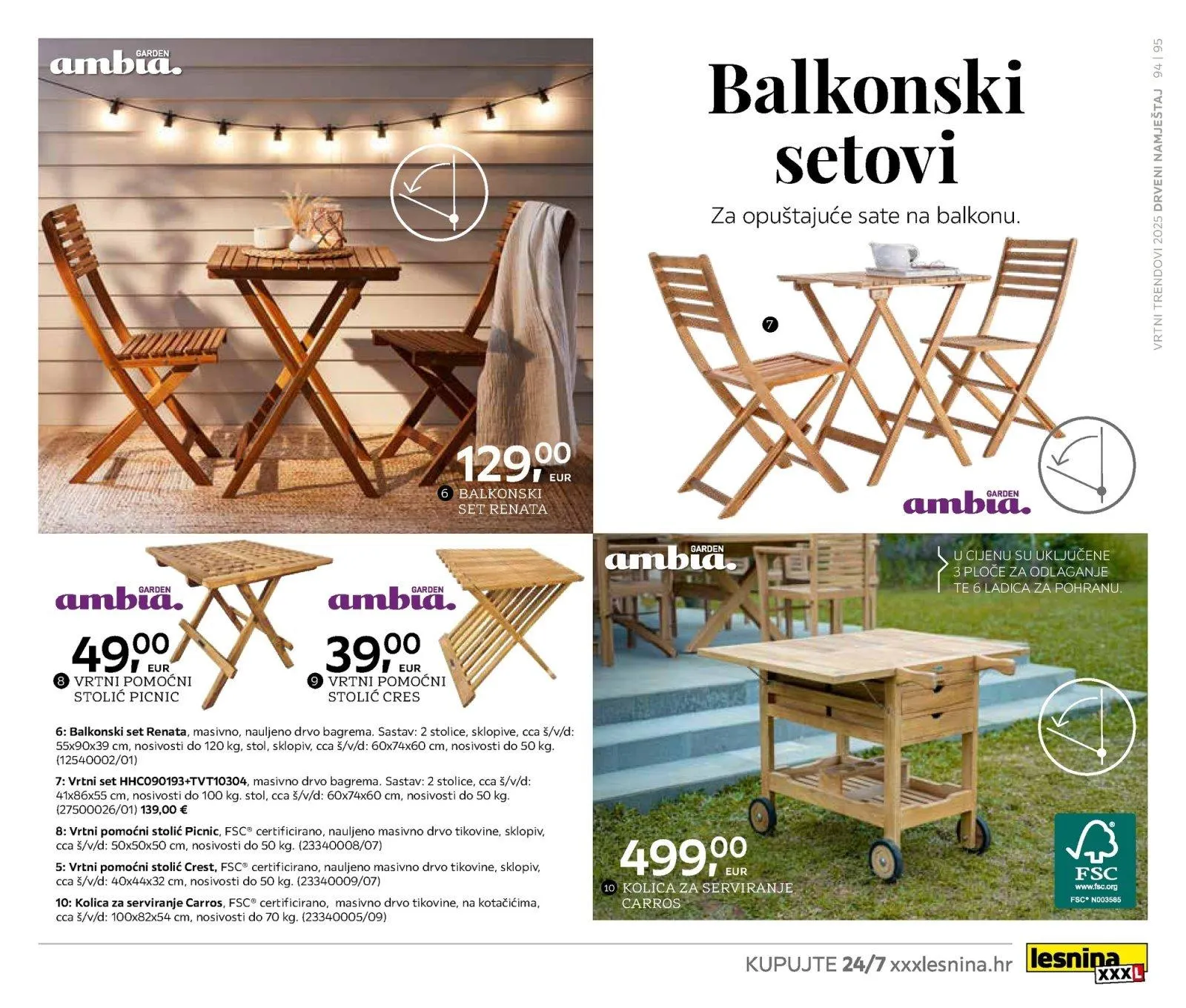 Katalog Lesnina katalog do 31.10.2025 od 28. listopada do 31. listopada 2025. - Pregled Stranica 95