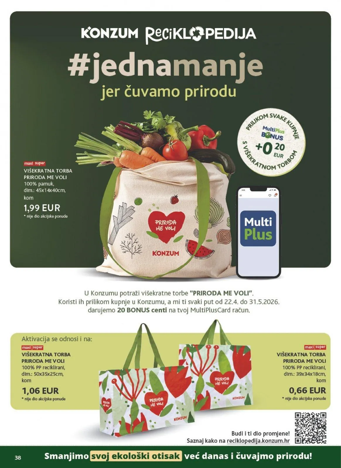 Katalog Konzum katalog do 28.04.2026 od 22. travnja do 28. travnja 2026. - Pregled Stranica 38