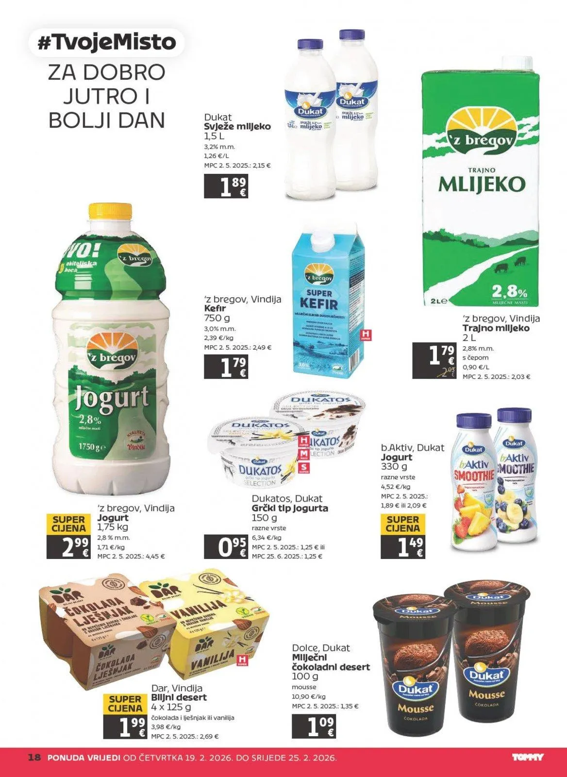 Katalog Tommy katalog do 25.02.2026 od 19. veljače do 25. veljače 2026. - Pregled Stranica 18