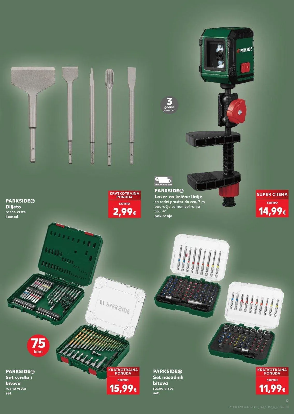 Katalog Kaufland katalog do 21.04.2026 od 15. travnja do 21. travnja 2026. - Pregled Stranica 9