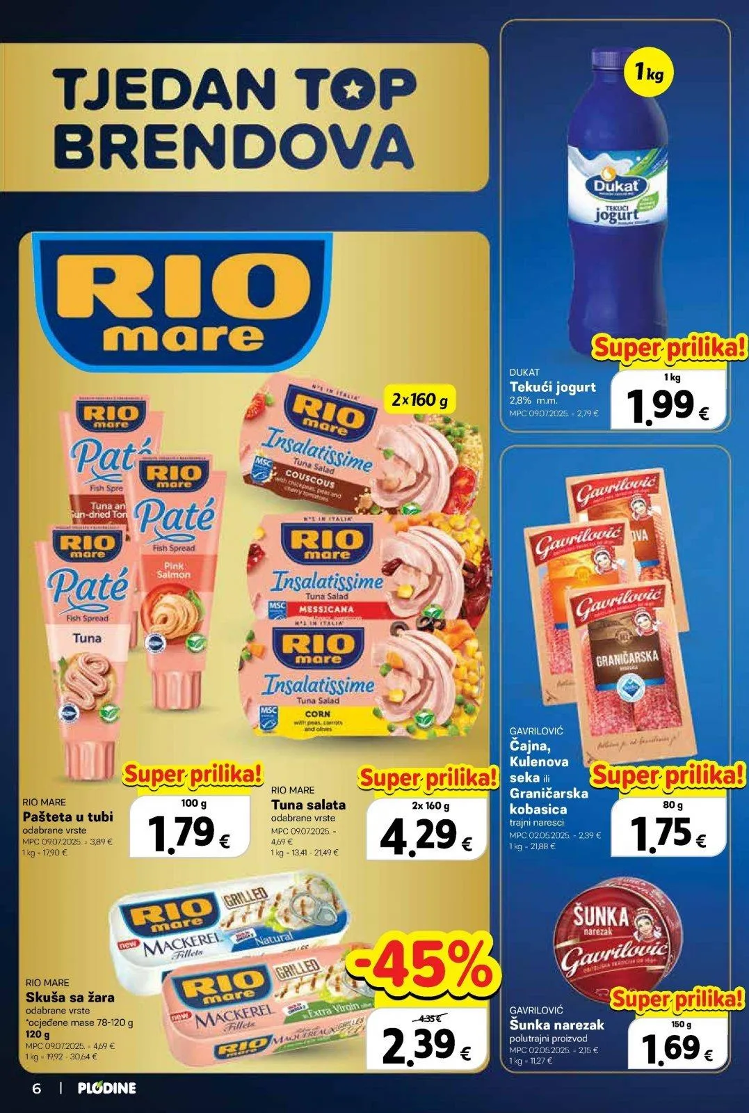 Katalog Plodine katalog do 28.10.2025 od 28. listopada do 28. listopada 2025. - Pregled Stranica 6