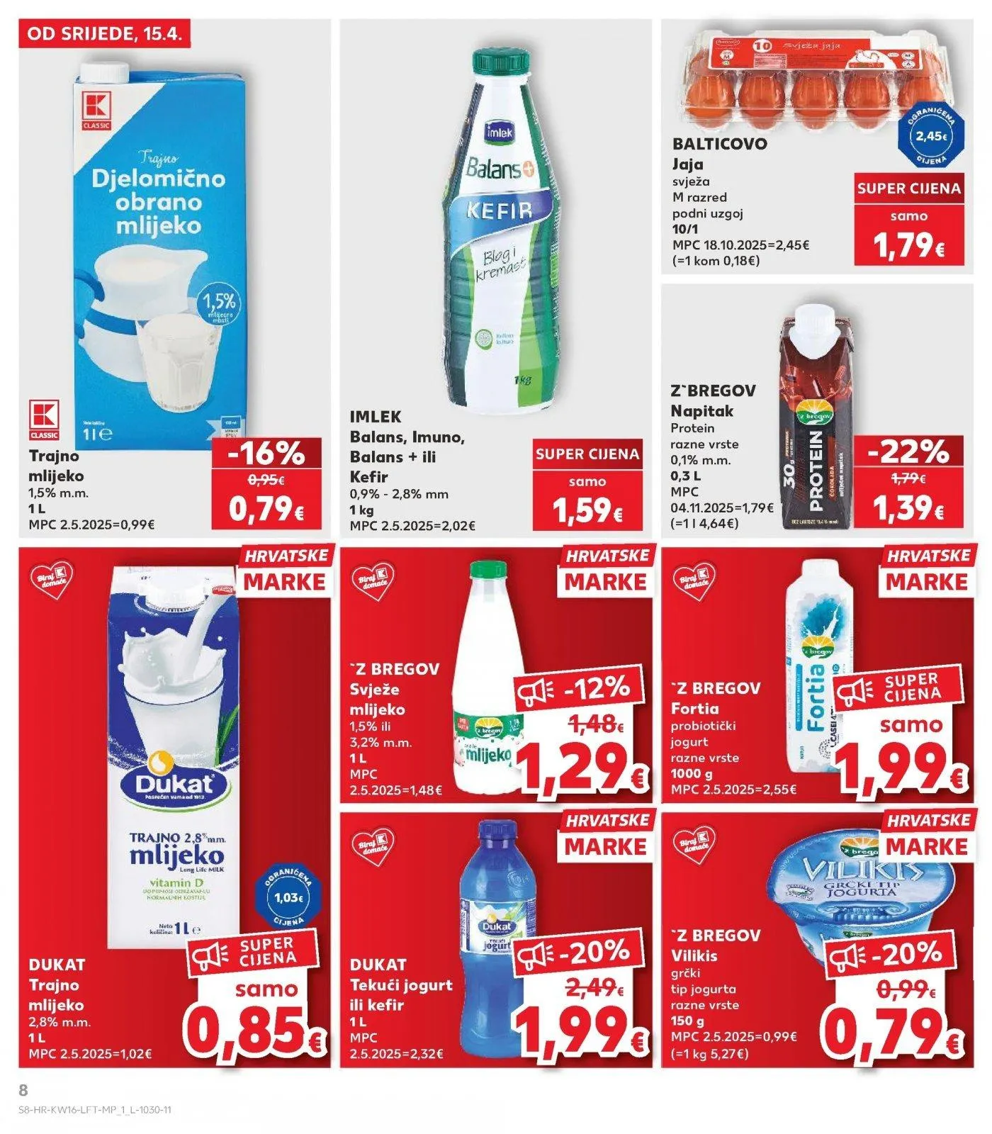 Katalog Kaufland katalog do 21.04.2026 od 15. travnja do 21. travnja 2026. - Pregled Stranica 8