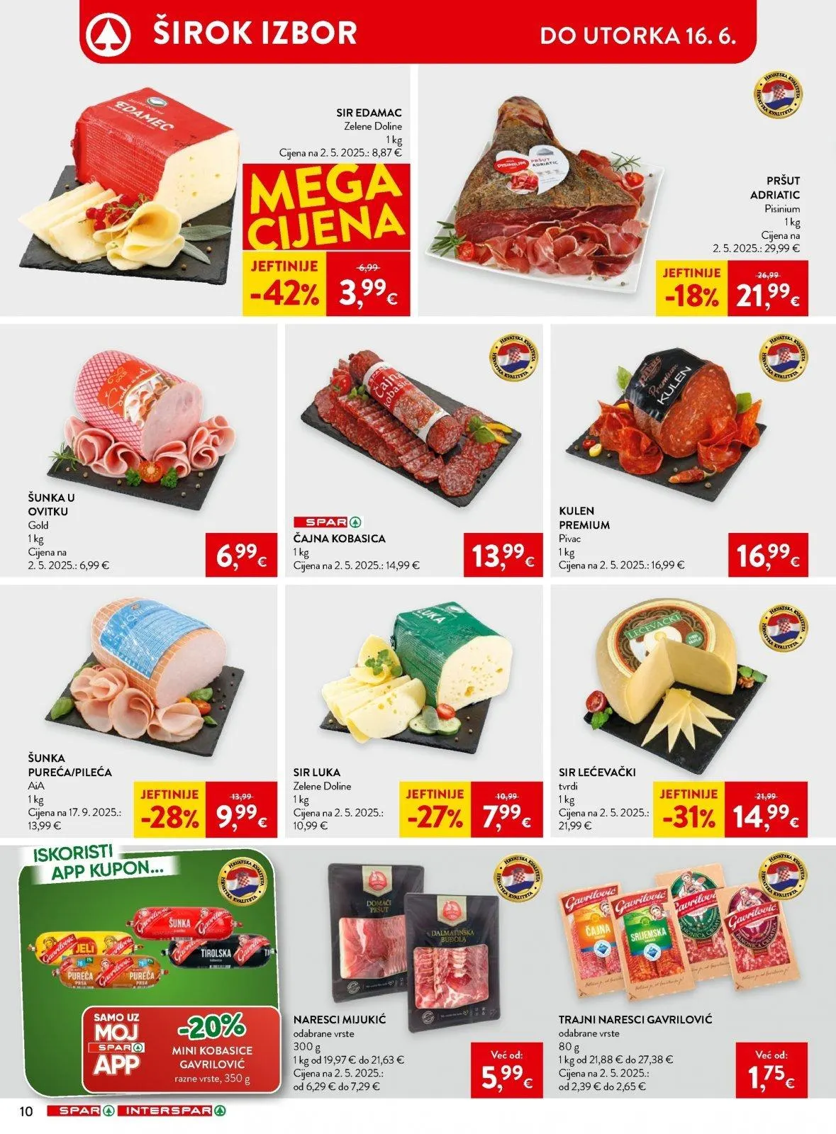 Katalog Interspar katalog do 16.06.2026 od 10. lipnja do 16. lipnja 2026. - Pregled Stranica 17