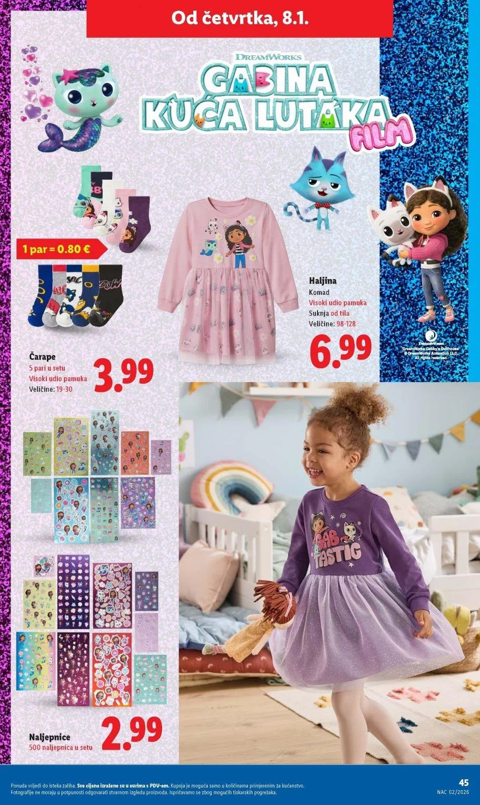 Katalog Lidl katalog do 11.01.2026 od 6. siječnja do 11. siječnja 2026. - Pregled Stranica 45