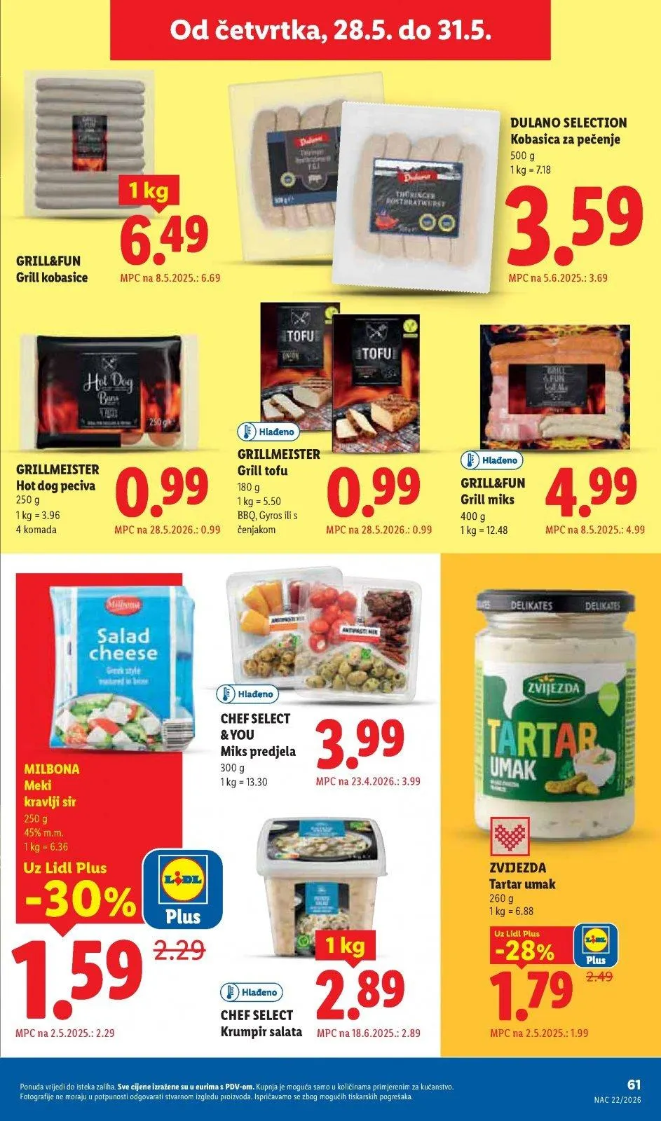 Katalog Lidl katalog do 31.05.2026 od 21. svibnja do 31. svibnja 2026. - Pregled Stranica 61