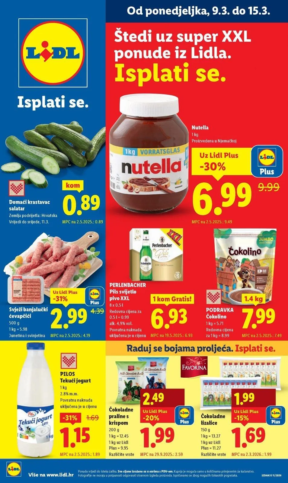 Katalog Lidl katalog do 15.03.2026 od 5. ožujka do 15. ožujka 2026. - Pregled Stranica 1
