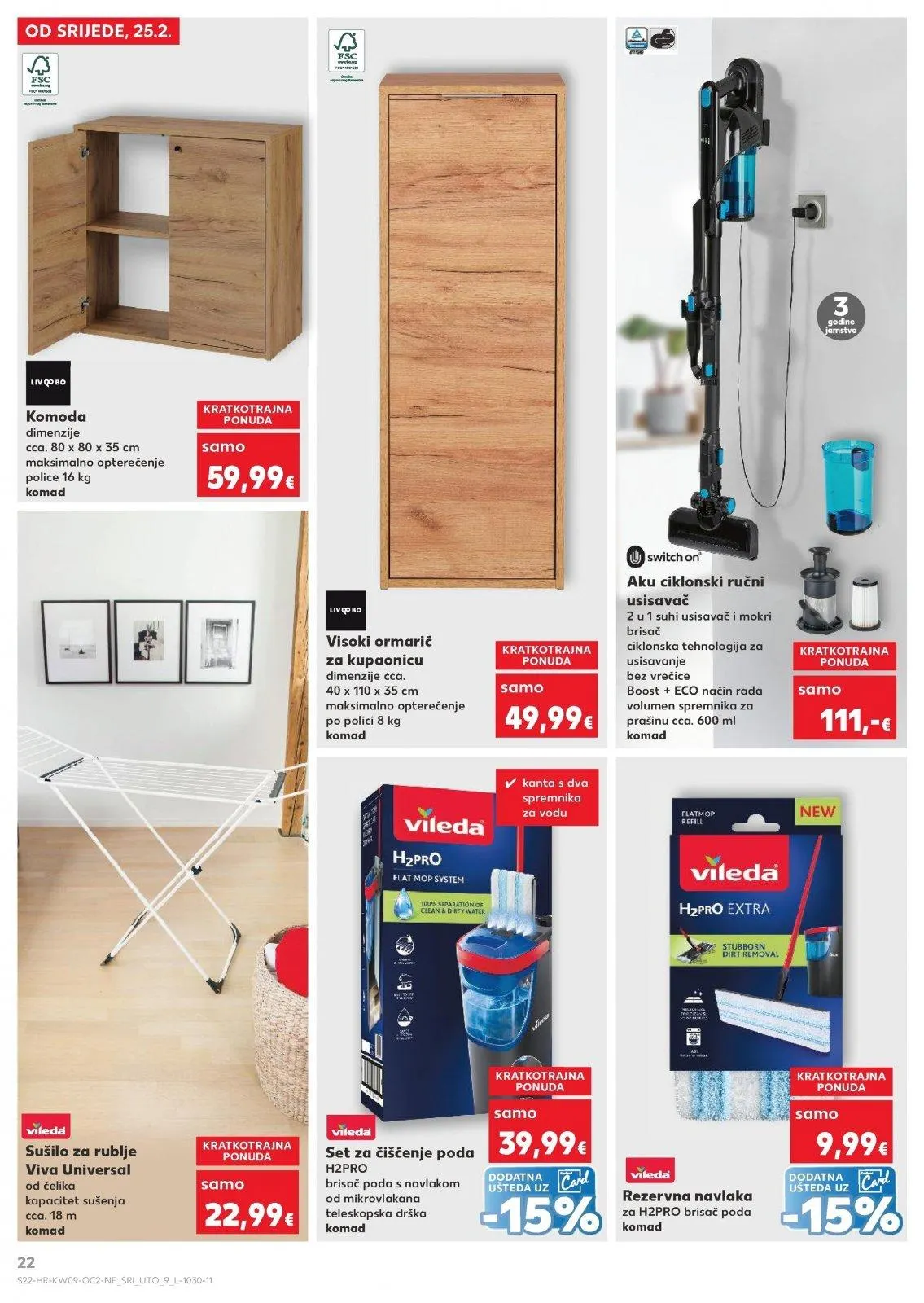 Katalog Kaufland katalog do 03.03.2026 od 25. veljače do 3. ožujka 2026. - Pregled Stranica 22