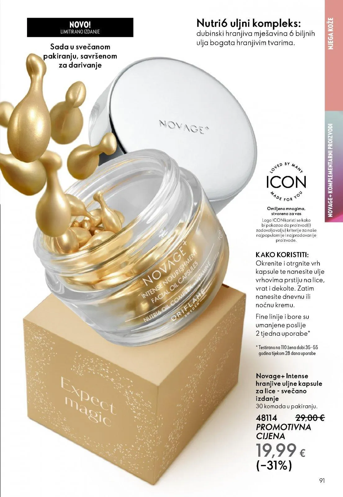 Katalog Oriflame katalog do 30.12.2025 od 11. prosinca do 30. prosinca 2025. - Pregled Stranica 91