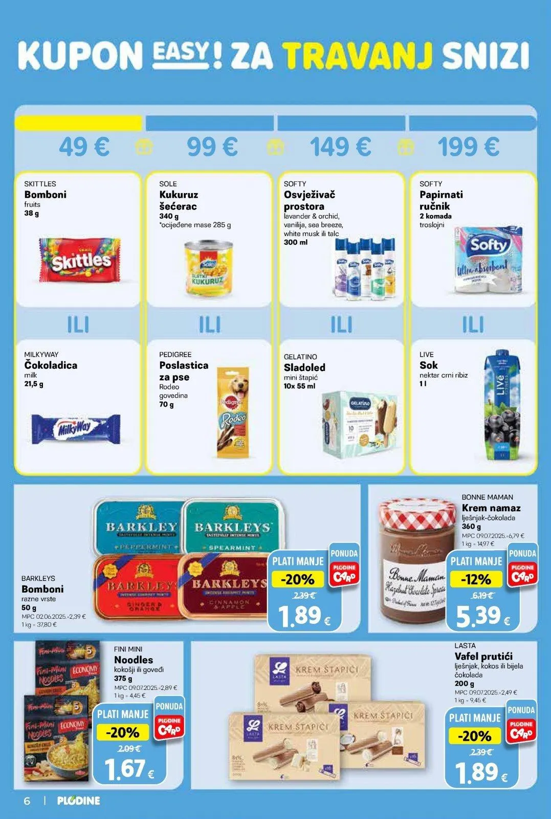 Katalog Plodine katalog do 14.04.2026 od 8. travnja do 14. travnja 2026. - Pregled Stranica 6