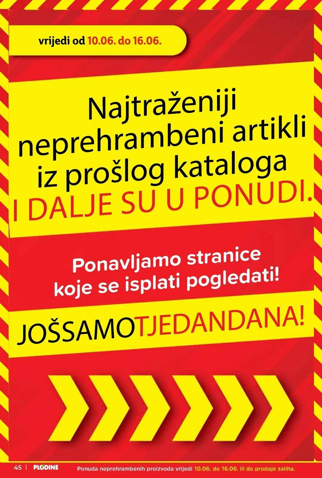 Katalog Plodine katalog do 16.06.2026 od 9. lipnja do 16. lipnja 2026. - Pregled Stranica 45