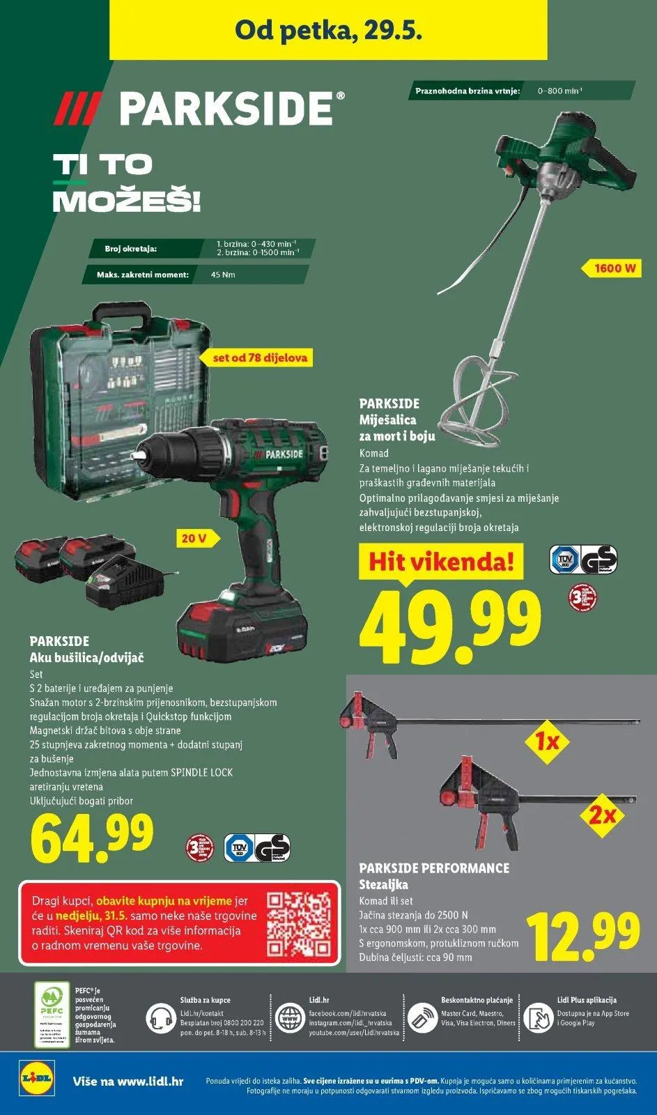 Katalog Lidl katalog do 31.05.2026 od 21. svibnja do 31. svibnja 2026. - Pregled Stranica 72