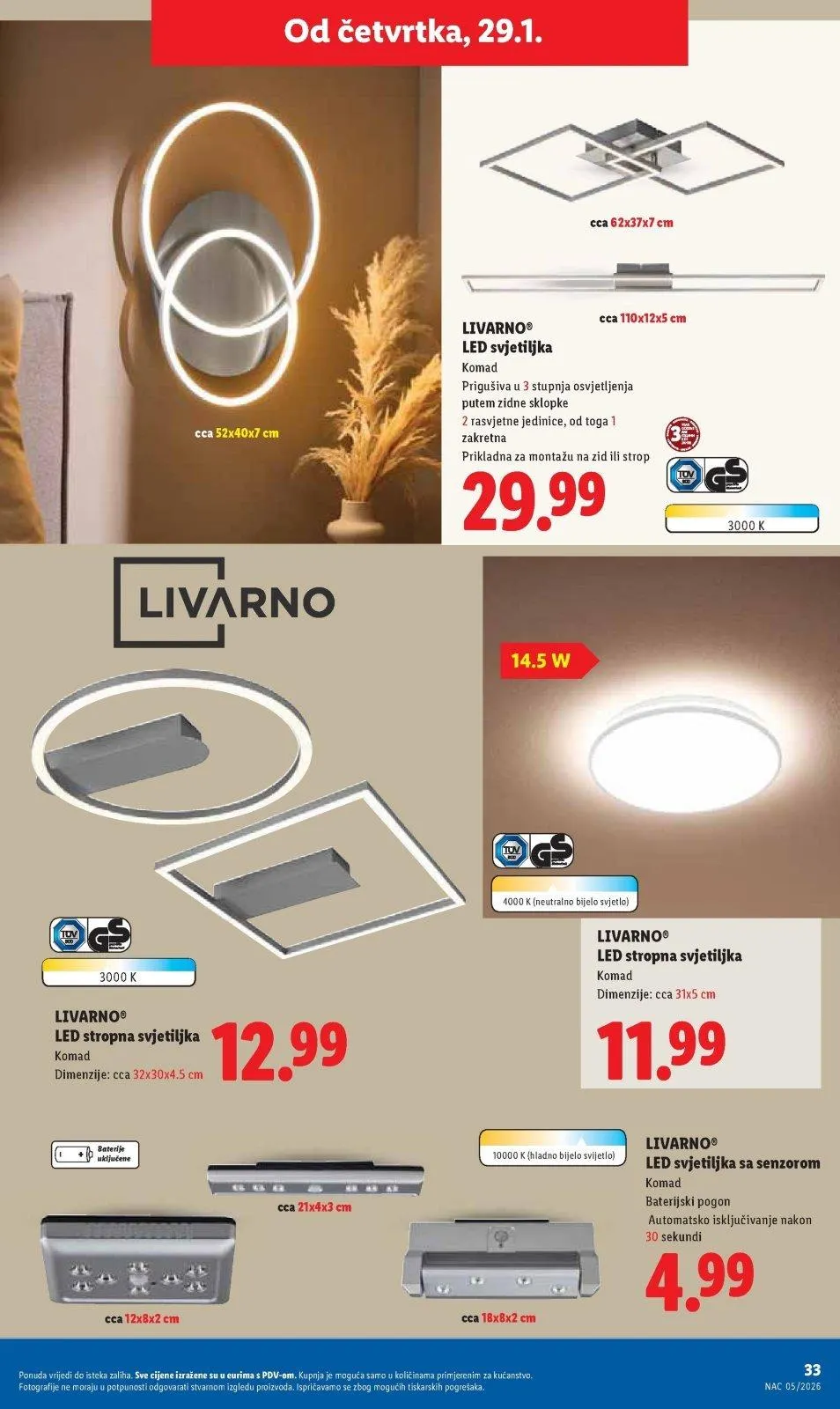 Katalog Lidl katalog do 01.02.2026 od 22. siječnja do 1. veljače 2026. - Pregled Stranica 33