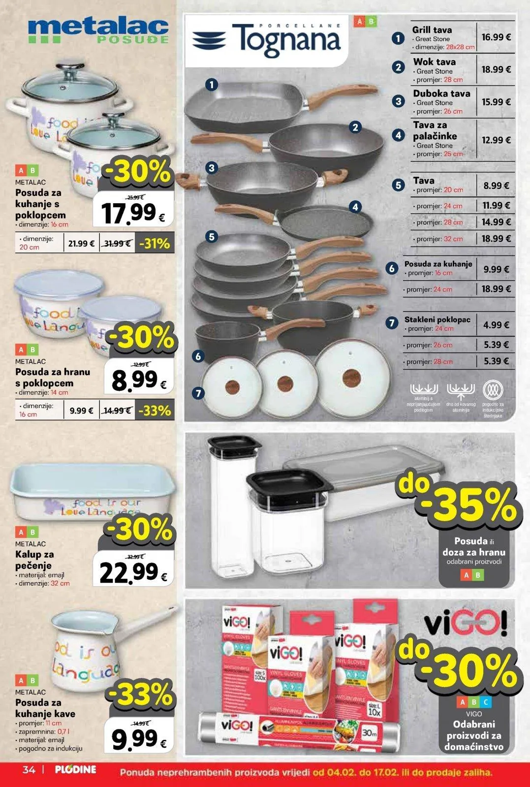 Katalog Plodine katalog do 10.02.2026 od 5. veljače do 10. veljače 2026. - Pregled Stranica 34