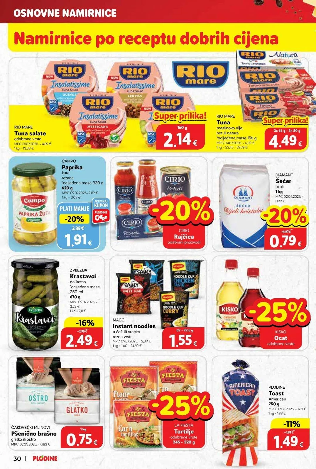 Katalog Plodine katalog do 11.11.2025 od 6. studenoga do 11. studenoga 2025. - Pregled Stranica 30