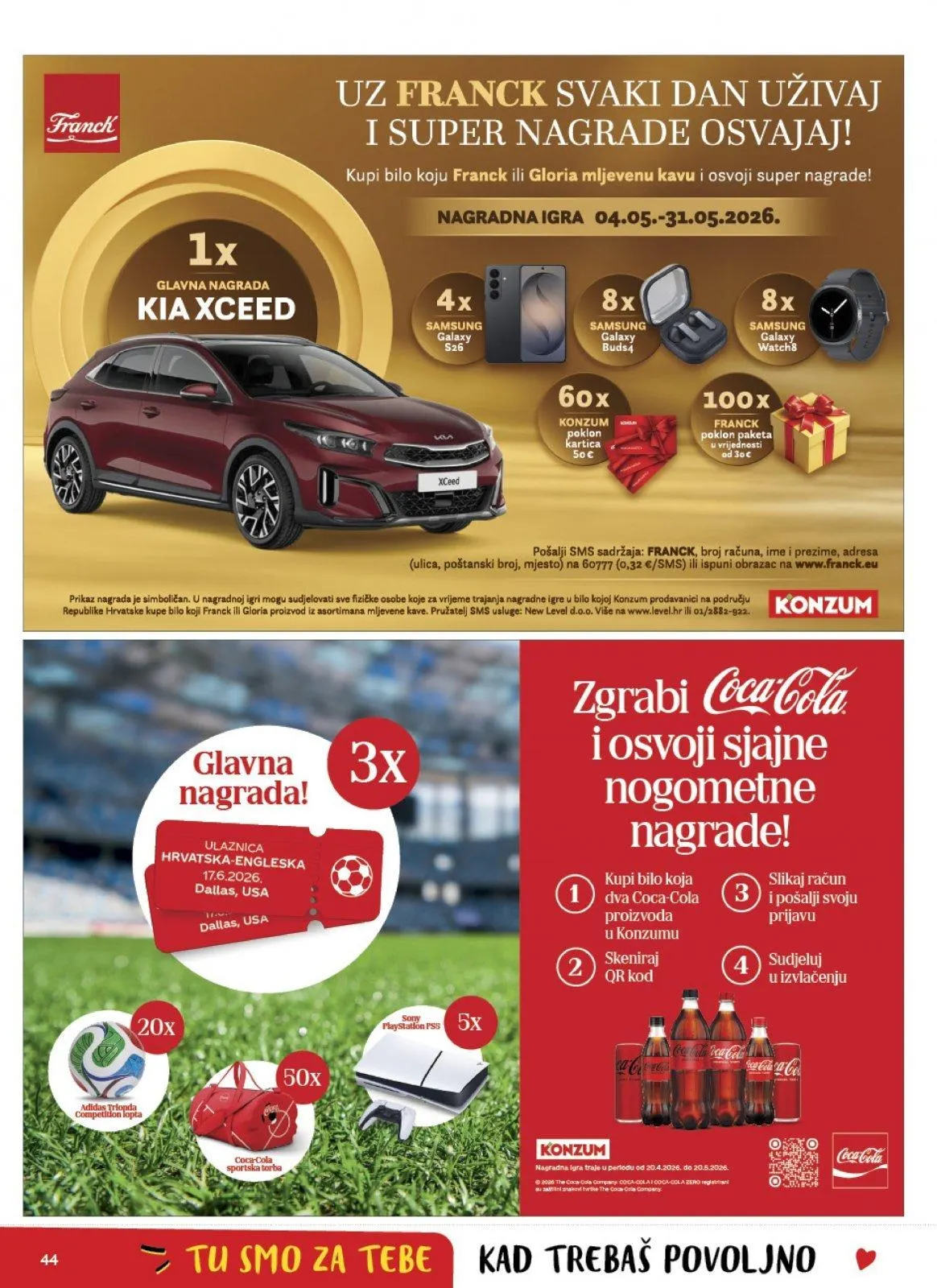 Katalog Konzum katalog do 05.05.2026 od 29. travnja do 5. svibnja 2026. - Pregled Stranica 43