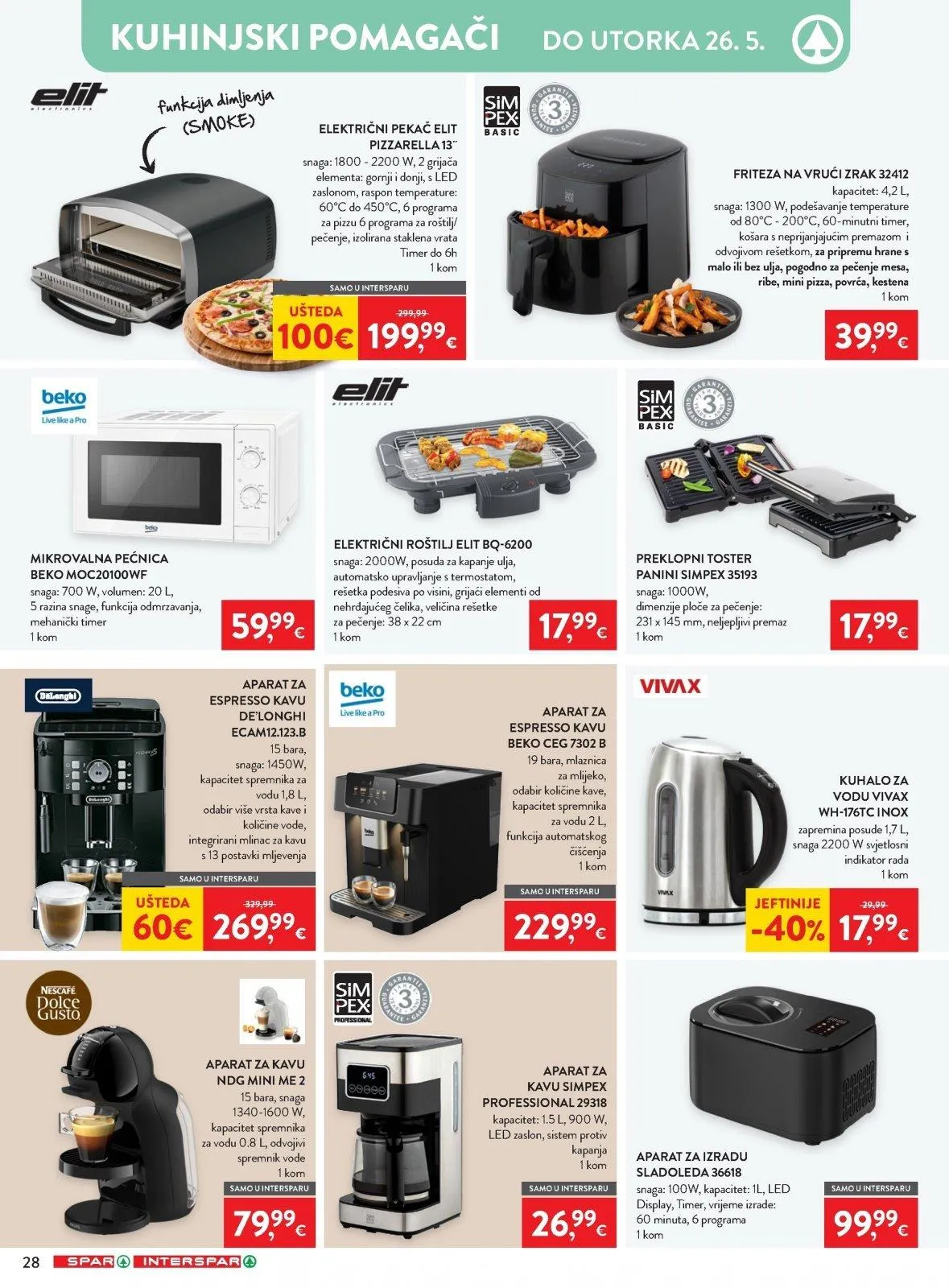Katalog Interspar katalog do 19.05.2026 od 13. svibnja do 19. svibnja 2026. - Pregled Stranica 33