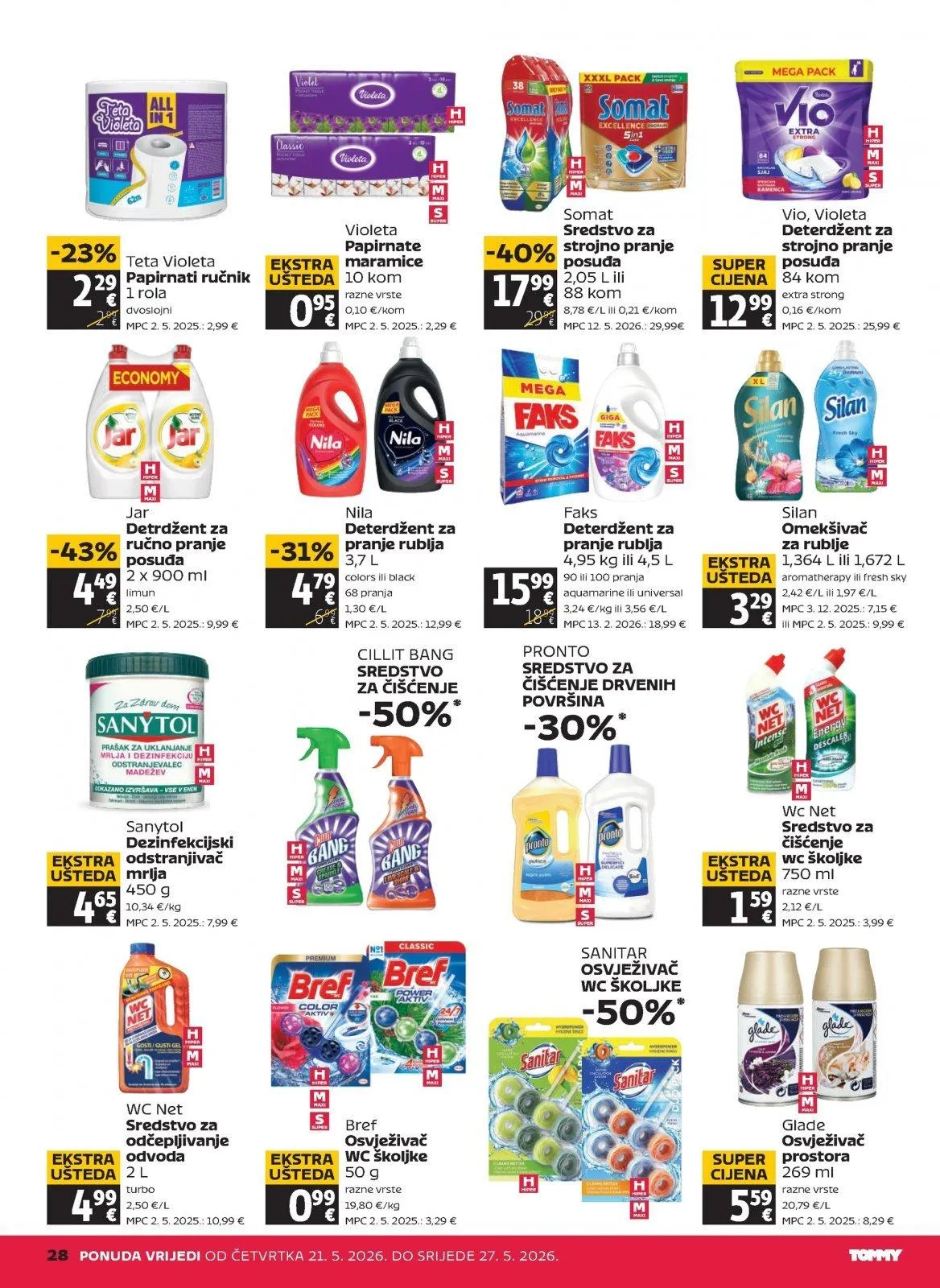 Katalog Tommy katalog do 27.05.2026 od 21. svibnja do 27. svibnja 2026. - Pregled Stranica 28