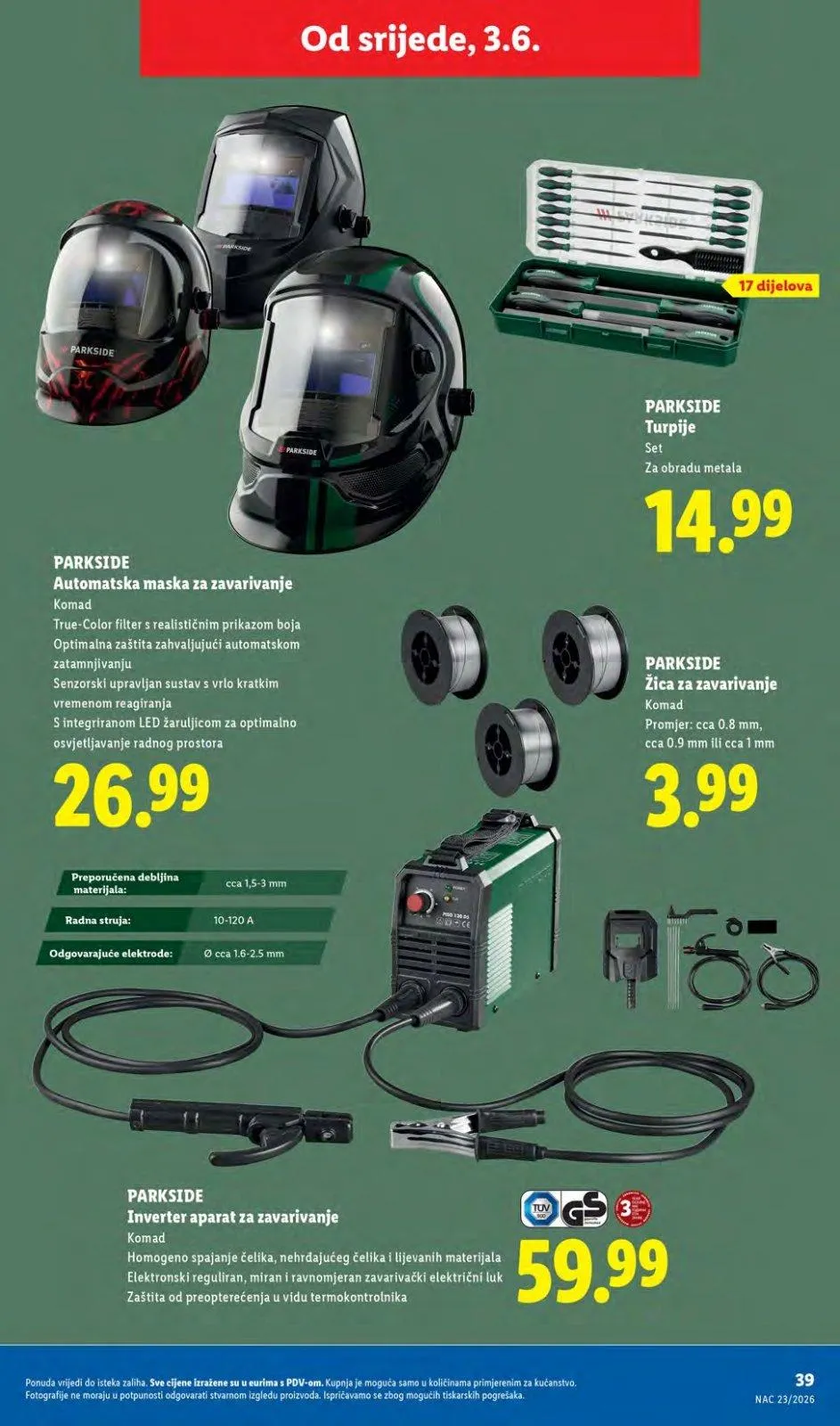 Katalog Lidl katalog do 07.06.2026 od 28. svibnja do 7. lipnja 2026. - Pregled Stranica 39