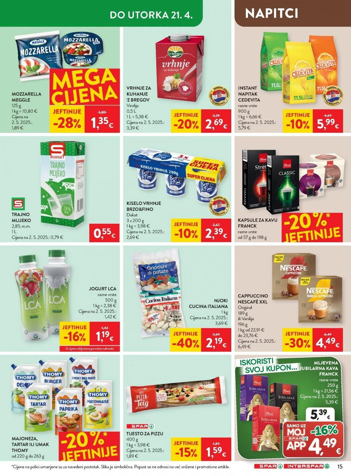Katalog Interspar katalog do 21.04.2026 od 16. travnja do 21. travnja 2026. - Pregled Stranica 17