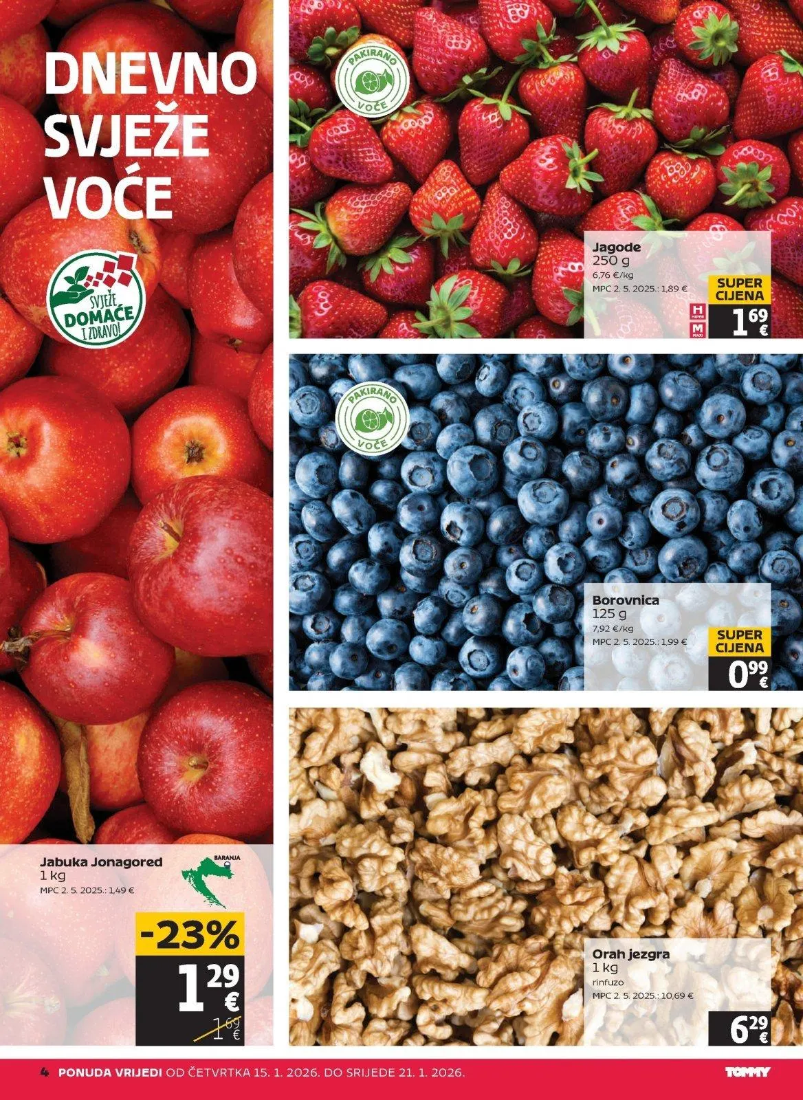 Katalog Tommy katalog do 21.01.2026 od 15. siječnja do 21. siječnja 2026. - Pregled Stranica 4