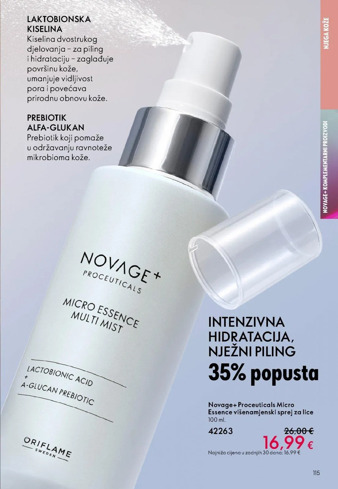 Katalog Oriflame katalog do 10.03.2026 od 21. veljače do 10. ožujka 2026. - Pregled Stranica 115