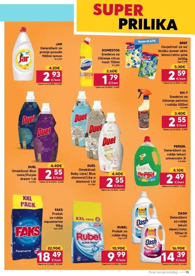 Katalog Pivac katalog do 24.05.2026 od 18. svibnja do 24. svibnja 2026. - Pregled Stranica 15