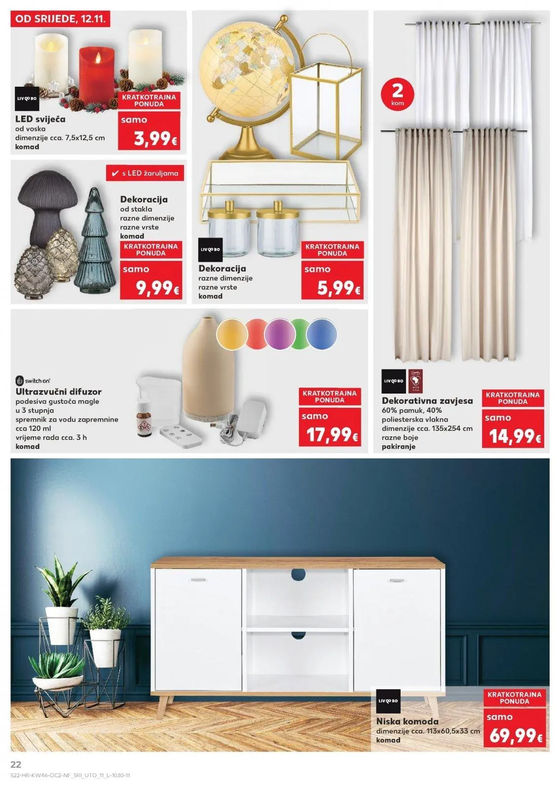 Katalog Kaufland katalog do 18.11.2025 od 12. studenoga do 18. studenoga 2025. - Pregled Stranica 22