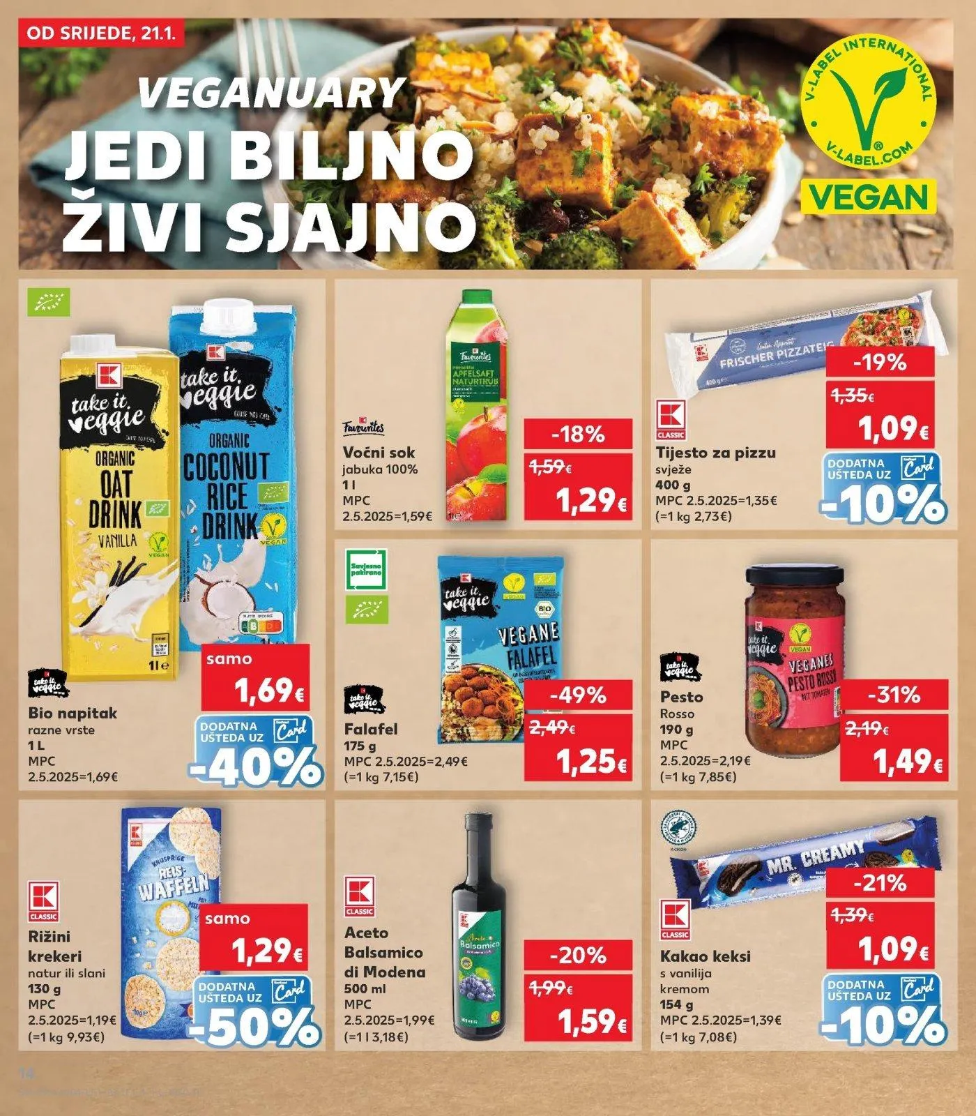 Katalog Kaufland katalog do 27.01.2026 od 21. siječnja do 27. siječnja 2026. - Pregled Stranica 14