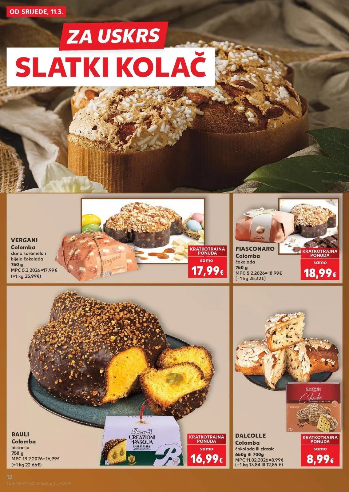 Katalog Kaufland katalog do 17.03.2026 od 11. ožujka do 17. ožujka 2026. - Pregled Stranica 12