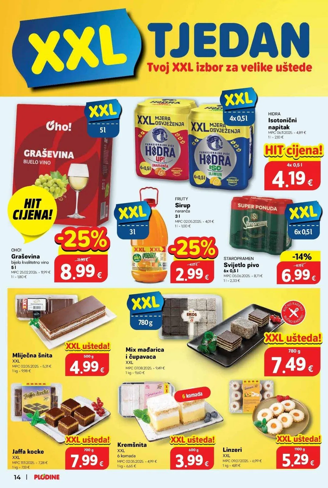 Katalog Plodine katalog do 17.03.2026 od 12. ožujka do 17. ožujka 2026. - Pregled Stranica 14