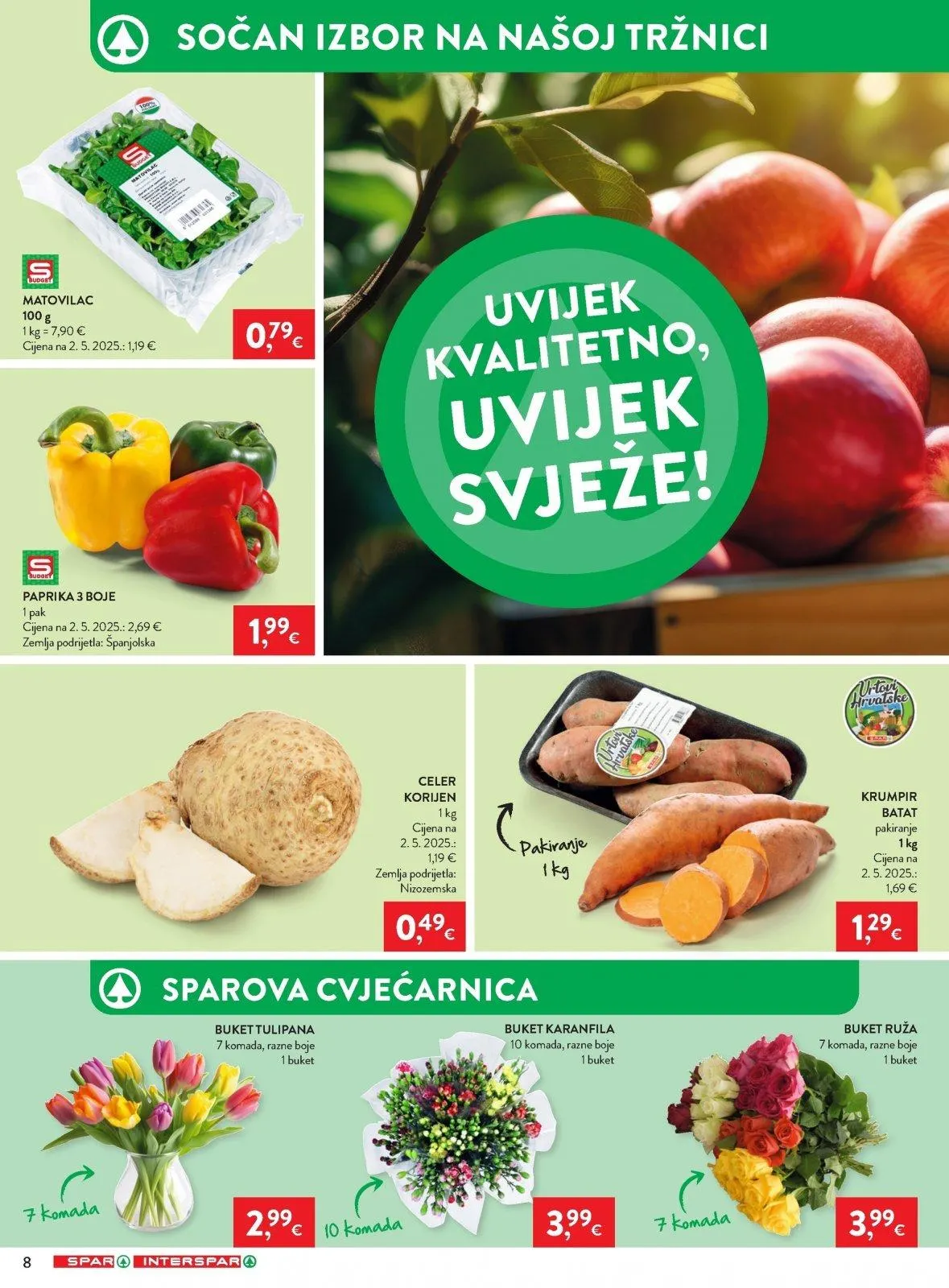 Katalog Interspar katalog do 21.04.2026 od 16. travnja do 21. travnja 2026. - Pregled Stranica 8