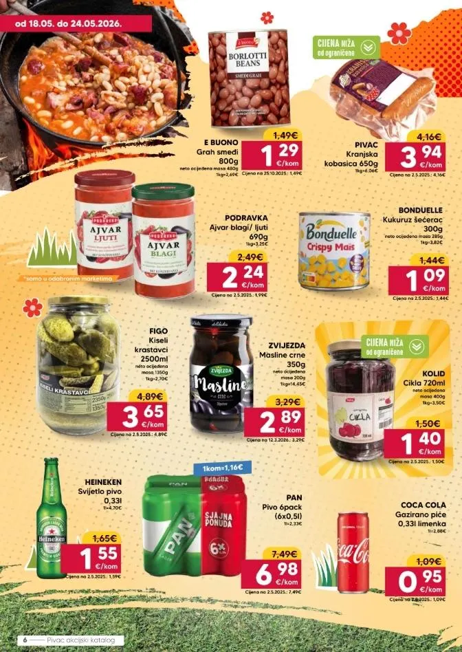 Katalog Pivac katalog do 24.05.2026 od 18. svibnja do 24. svibnja 2026. - Pregled Stranica 6