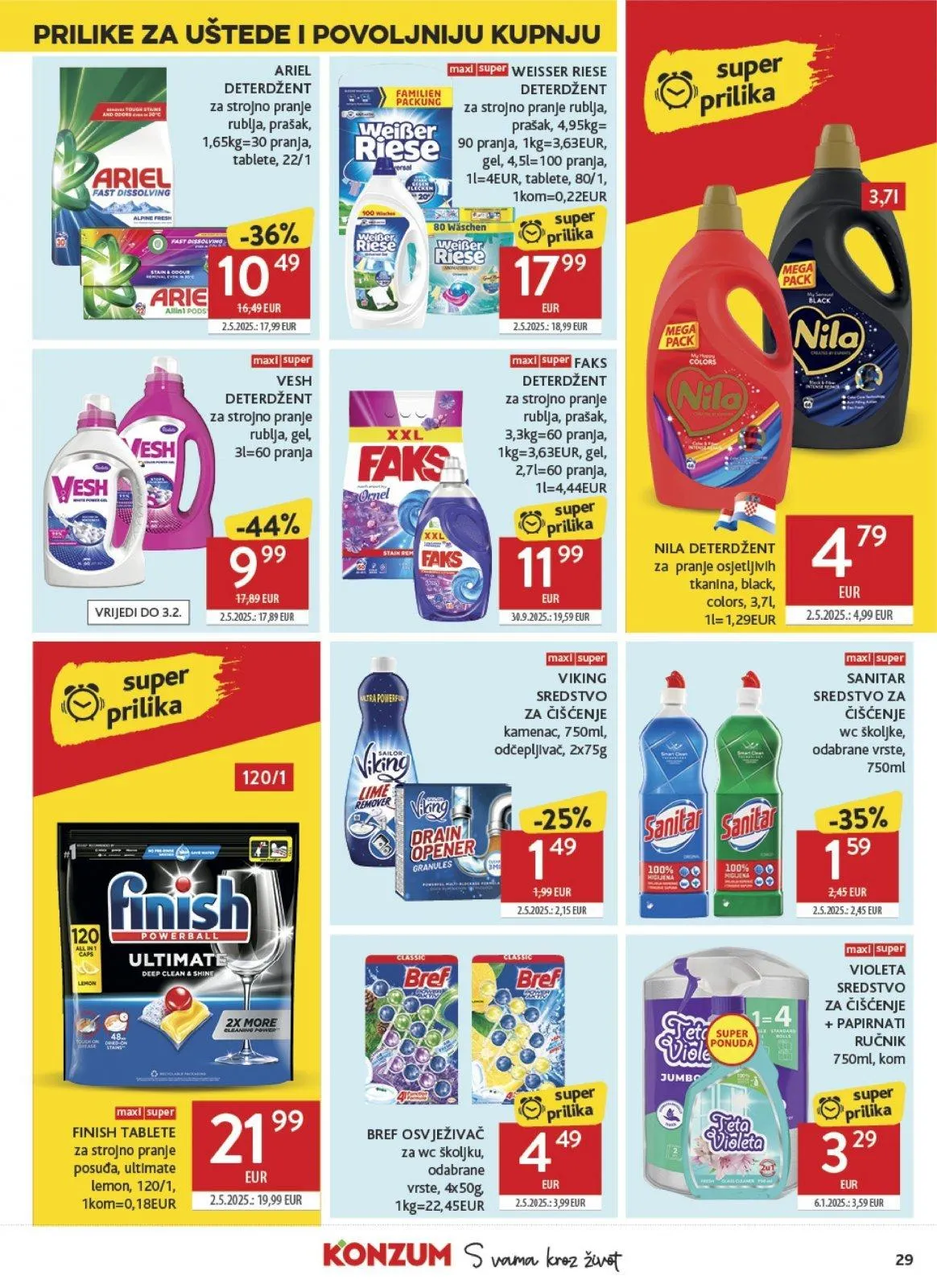 Katalog Konzum katalog do 27.01.2026 od 22. siječnja do 27. siječnja 2026. - Pregled Stranica 29