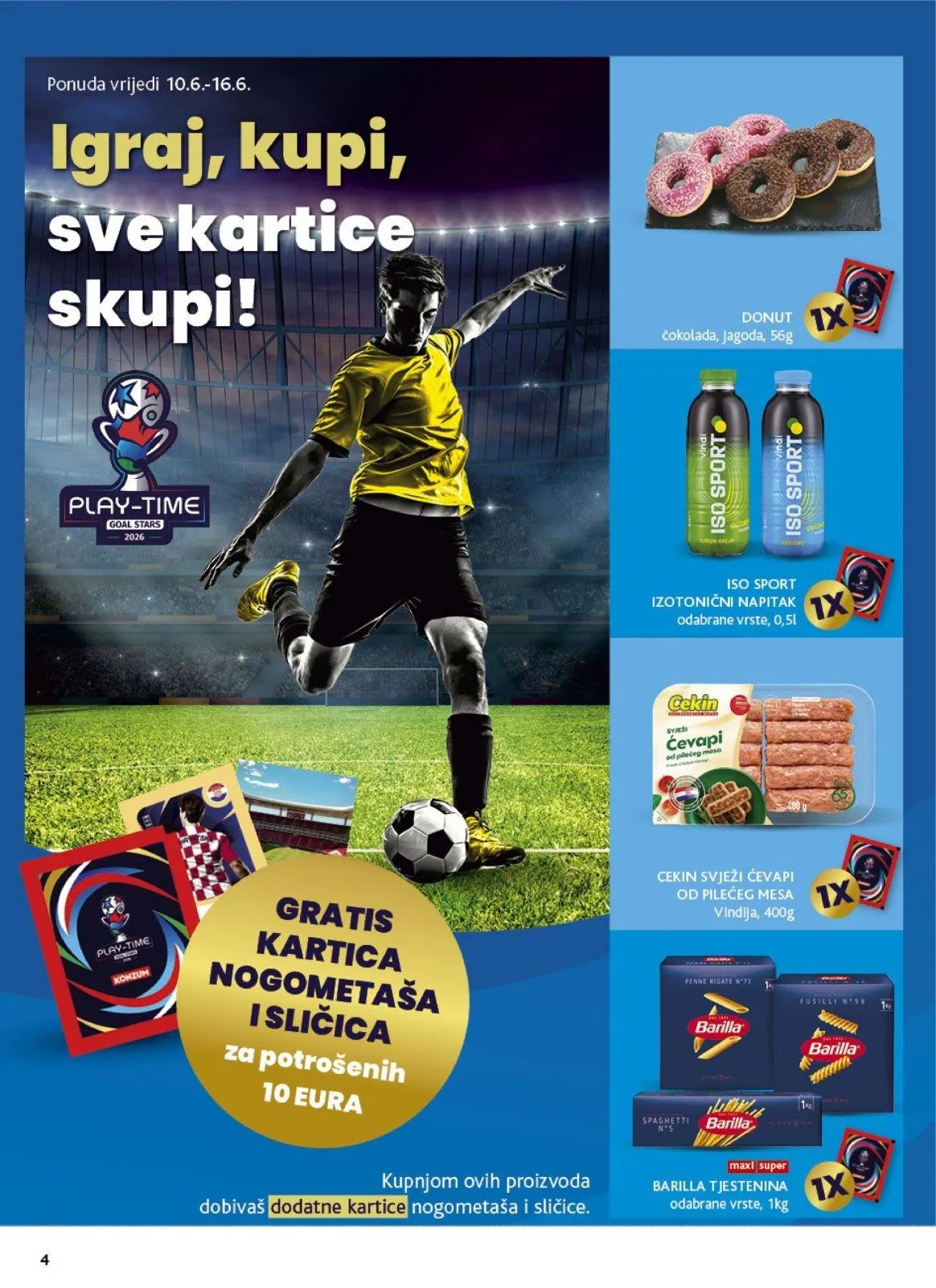 Katalog Konzum katalog do 16.06.2026 od 10. lipnja do 16. lipnja 2026. - Pregled Stranica 4
