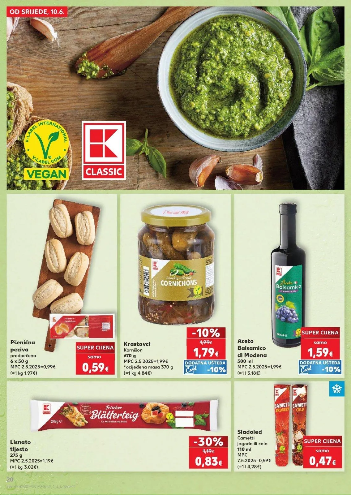 Katalog Kaufland katalog do 16.06.2026 od 10. lipnja do 16. lipnja 2026. - Pregled Stranica 20