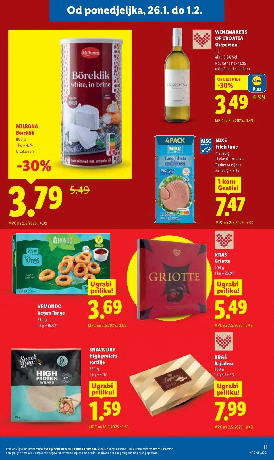 Katalog Lidl katalog do 01.02.2026 od 22. siječnja do 1. veljače 2026. - Pregled Stranica 11