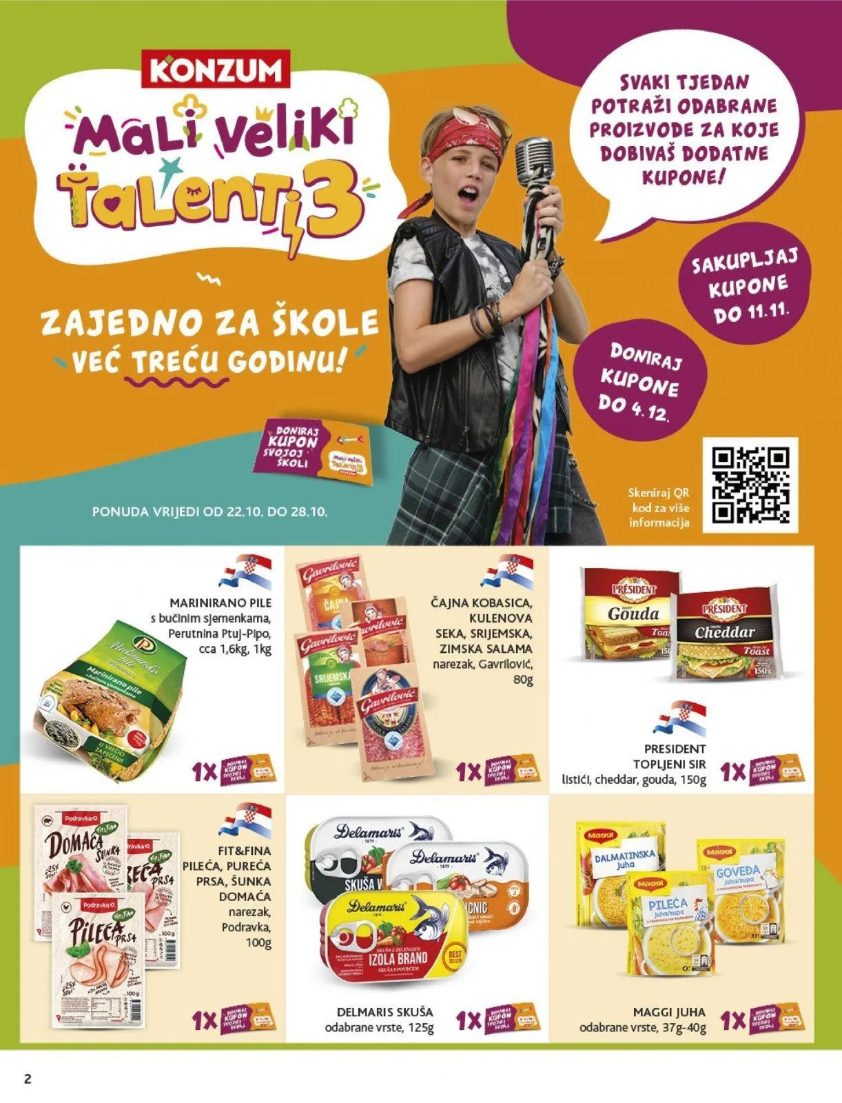 Katalog Konzum katalog do 28.10.2025 od 28. listopada do 28. listopada 2025. - Pregled Stranica 2