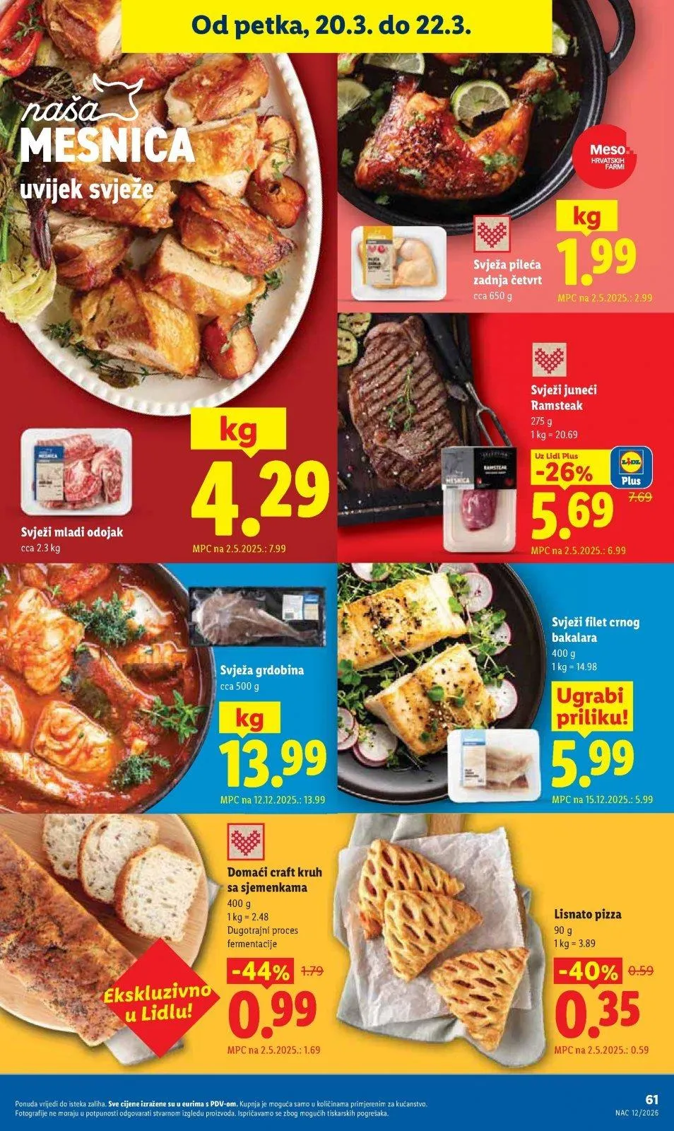 Katalog Lidl katalog do 22.03.2026 od 12. ožujka do 22. ožujka 2026. - Pregled Stranica 61