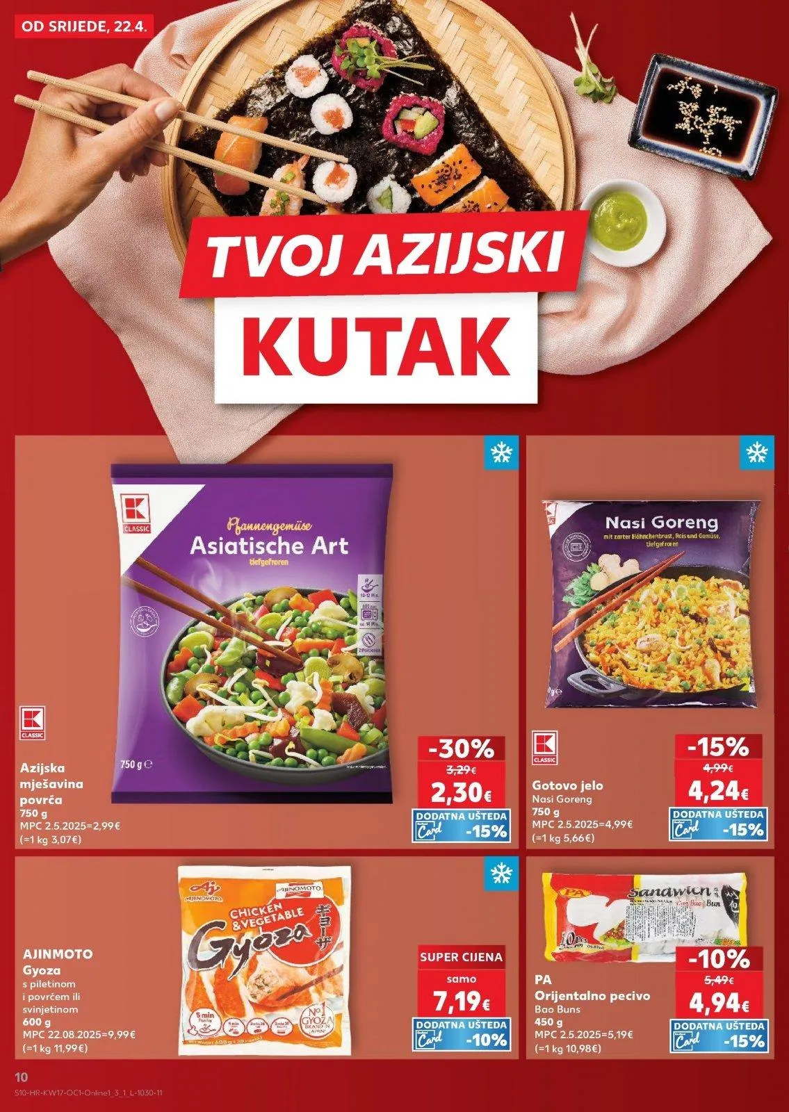 Katalog Kaufland katalog do 28.04.2026 od 22. travnja do 28. travnja 2026. - Pregled Stranica 10